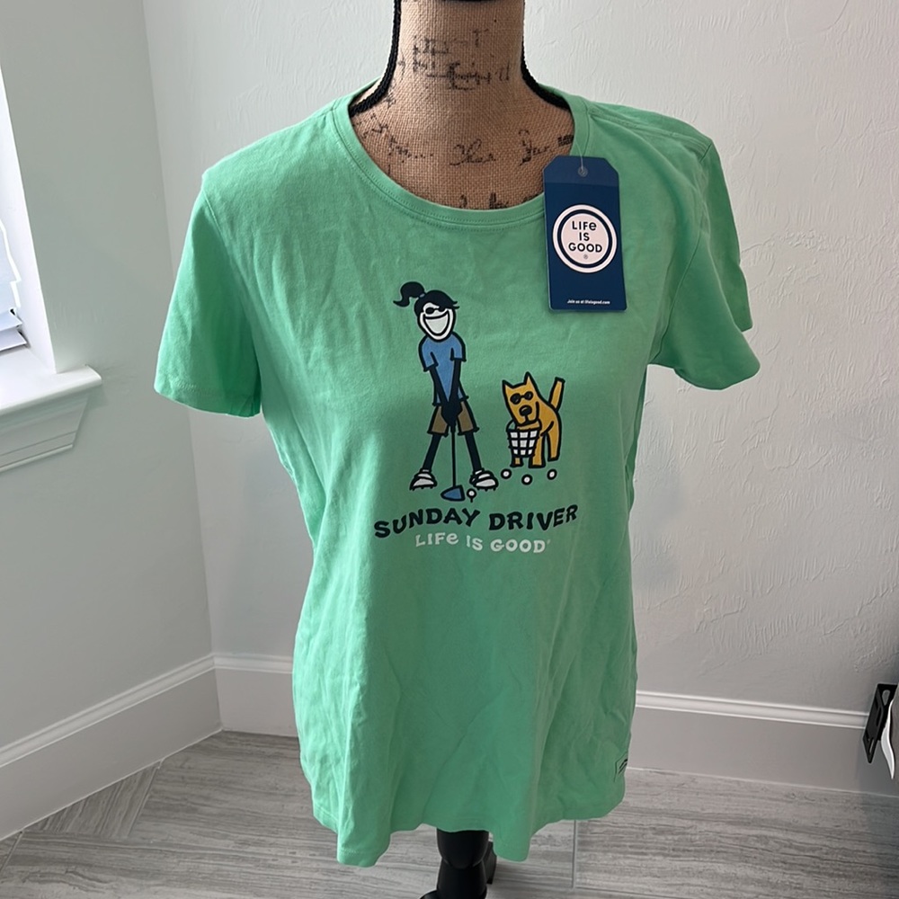 - NWT Life is Good T-Shirt Large